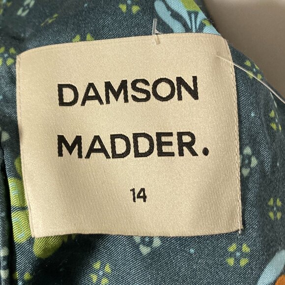 Damson Madder Stormi Tie-Back Dress Size 14 [US Size 10] NWOT - Picture 9 of 12